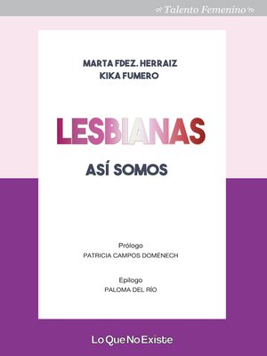 cover image of Lesbianas, así somos